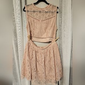 2 piece set Top & skirt
